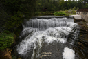 Belfountain Falls from the suspension bridge